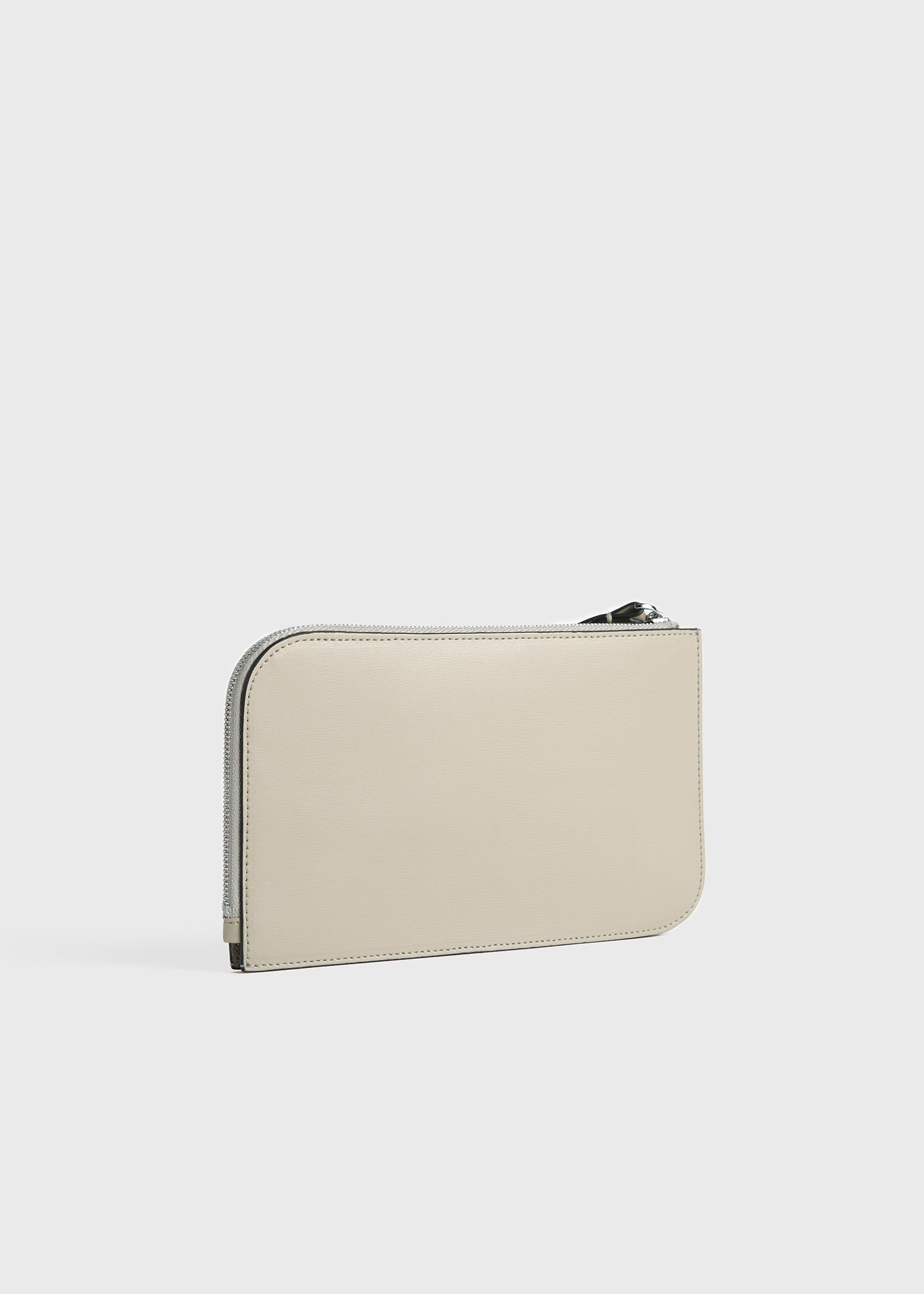 Leather wristlet pouch fawn - 4
