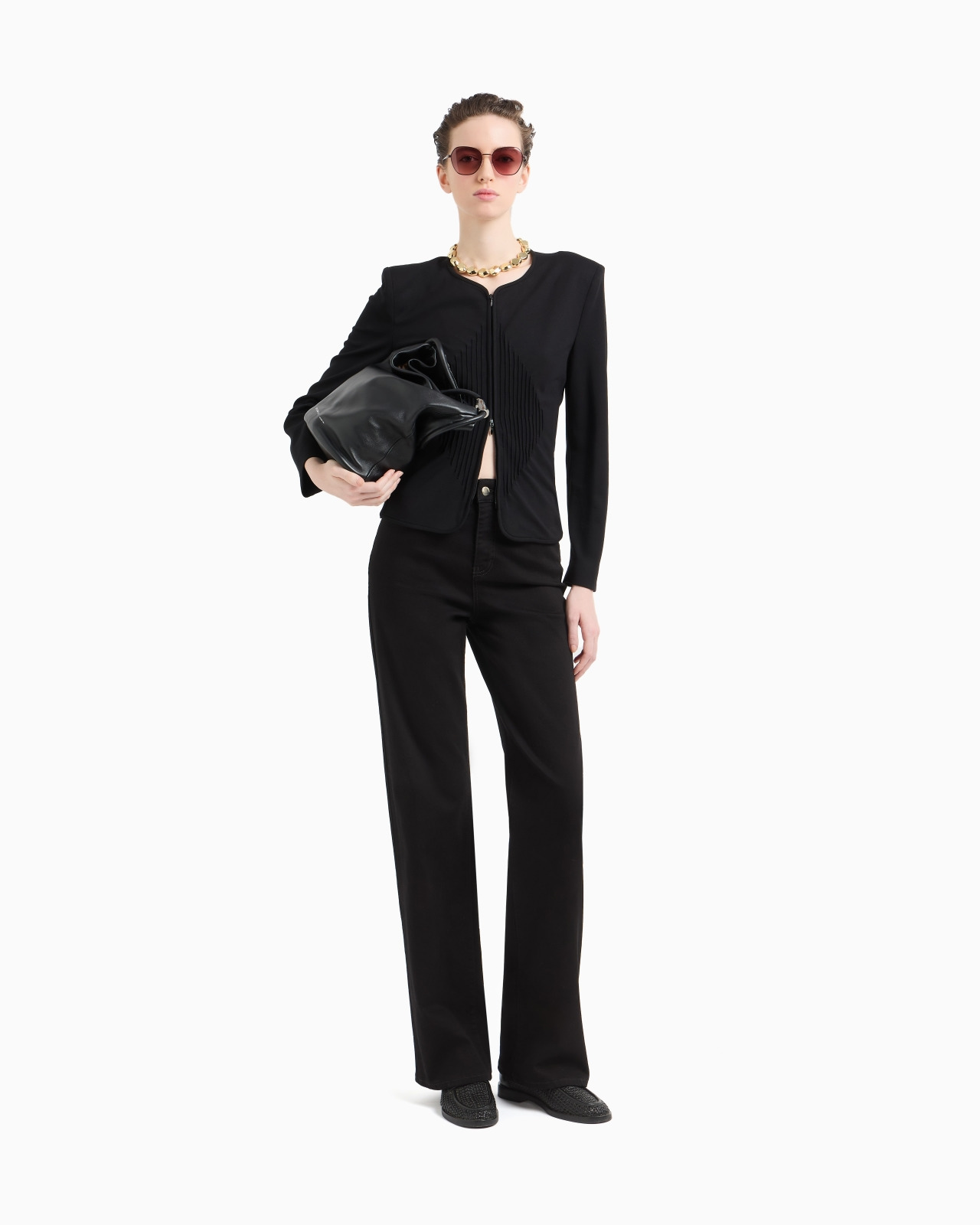J4F HIGH-RISE STRAIGHT-LEG, COMFORT-DENIM JEANS - 2