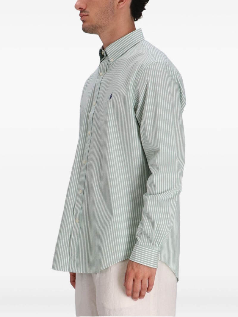 striped-pattern cotton shirt 3