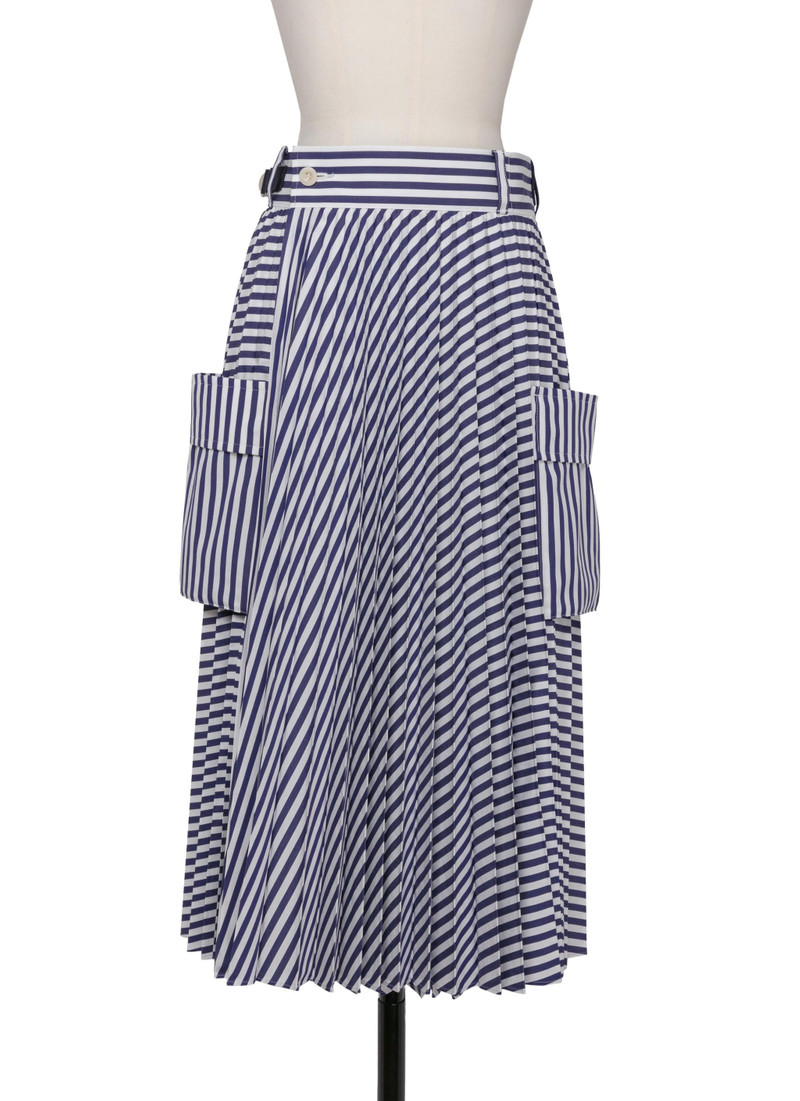 Thomas Mason Cotton Poplin Skirt - 1