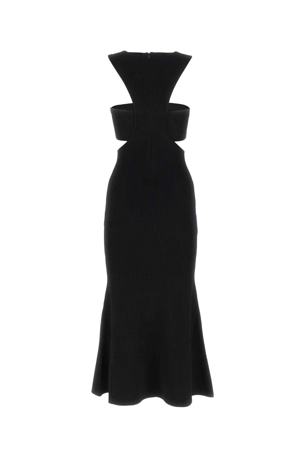 Alexander Mcqueen Women Black Viscose Blend Dress - 2