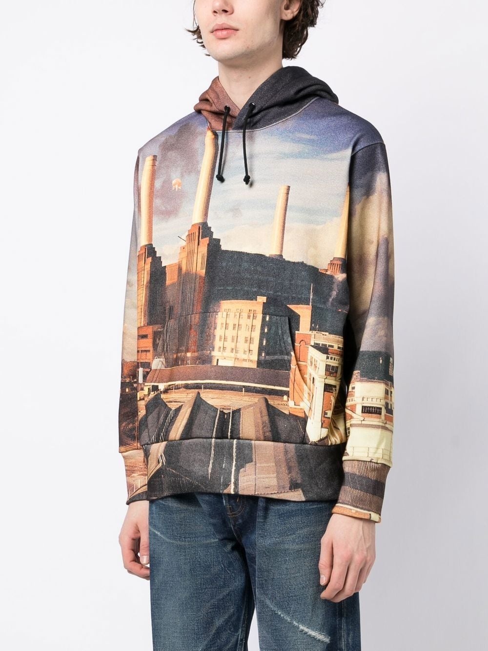 photo-printed hoodie - 3