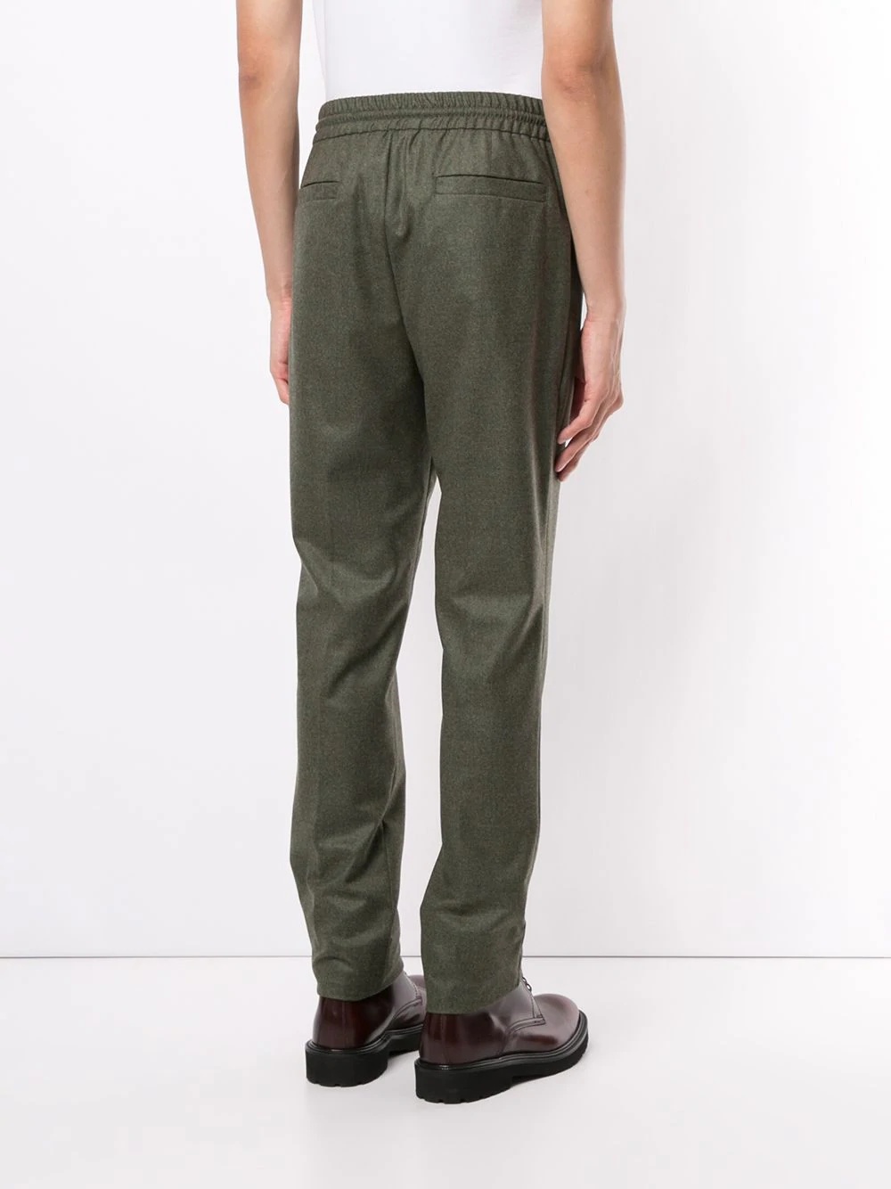 drawstring waist trousers - 4