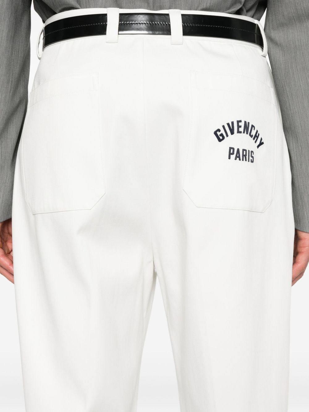 PLEATED WIDE-LEG TROUSERS - 5