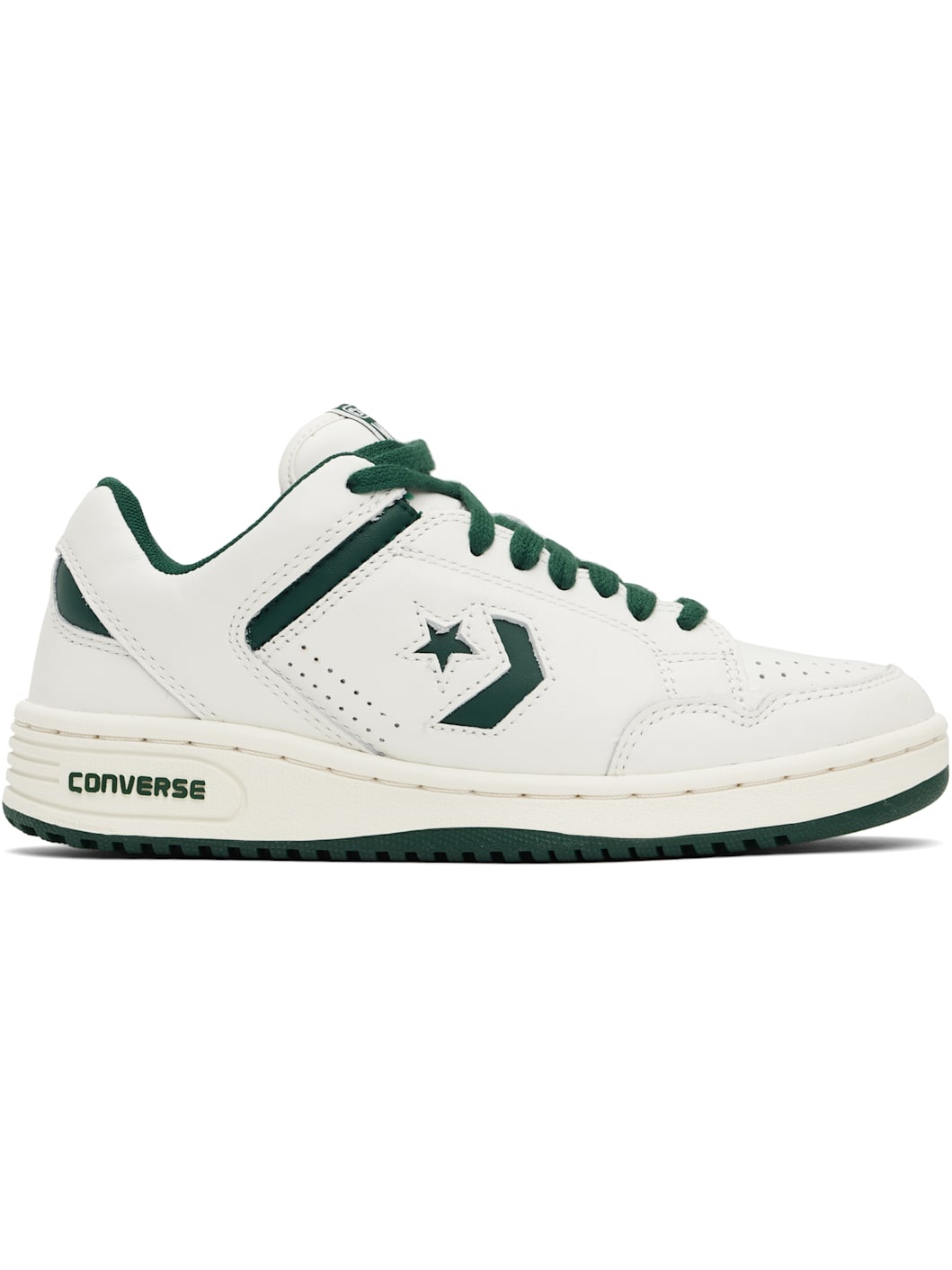 Off-White & Green Weapon Low Top Sneakers - 1