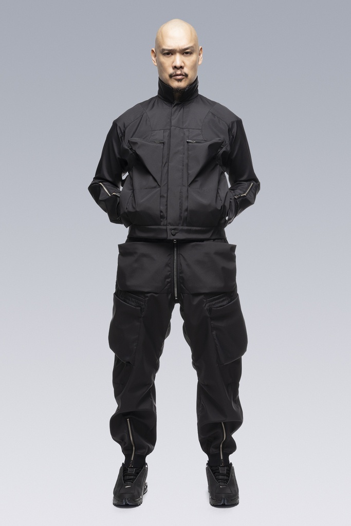 J86-GTB Composite Nylon Work Jacket Black - 23