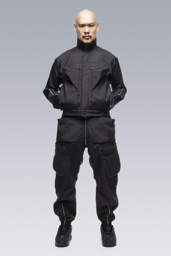 J86-GTB Composite Nylon Work Jacket Black - 23