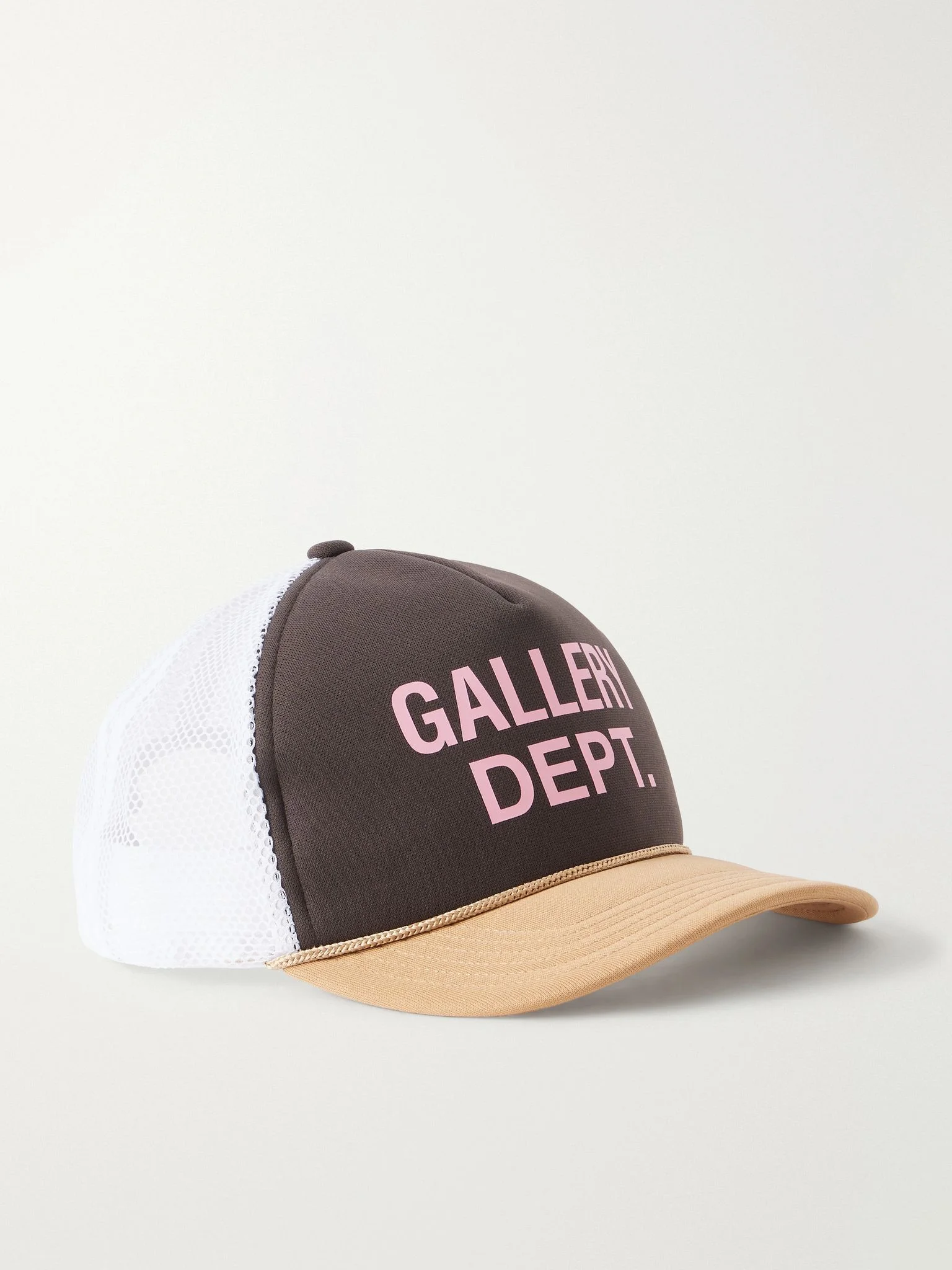 Logo-Print Foam and Mesh Trucker Cap Multi - 1