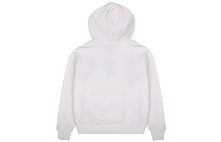 (WMNS) Converse Embroidered Star Chevron Pullover Hoodie BB 'White' 10020872-A08 - 2