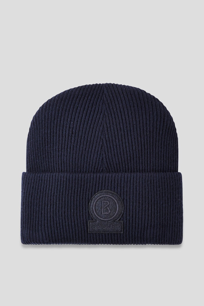 Philip Pure new wool hat in Navy blue - 1