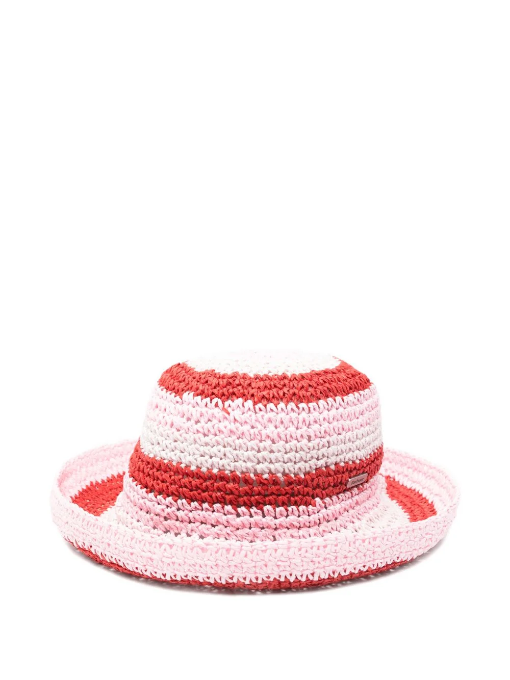 striped-pattern hat - 1