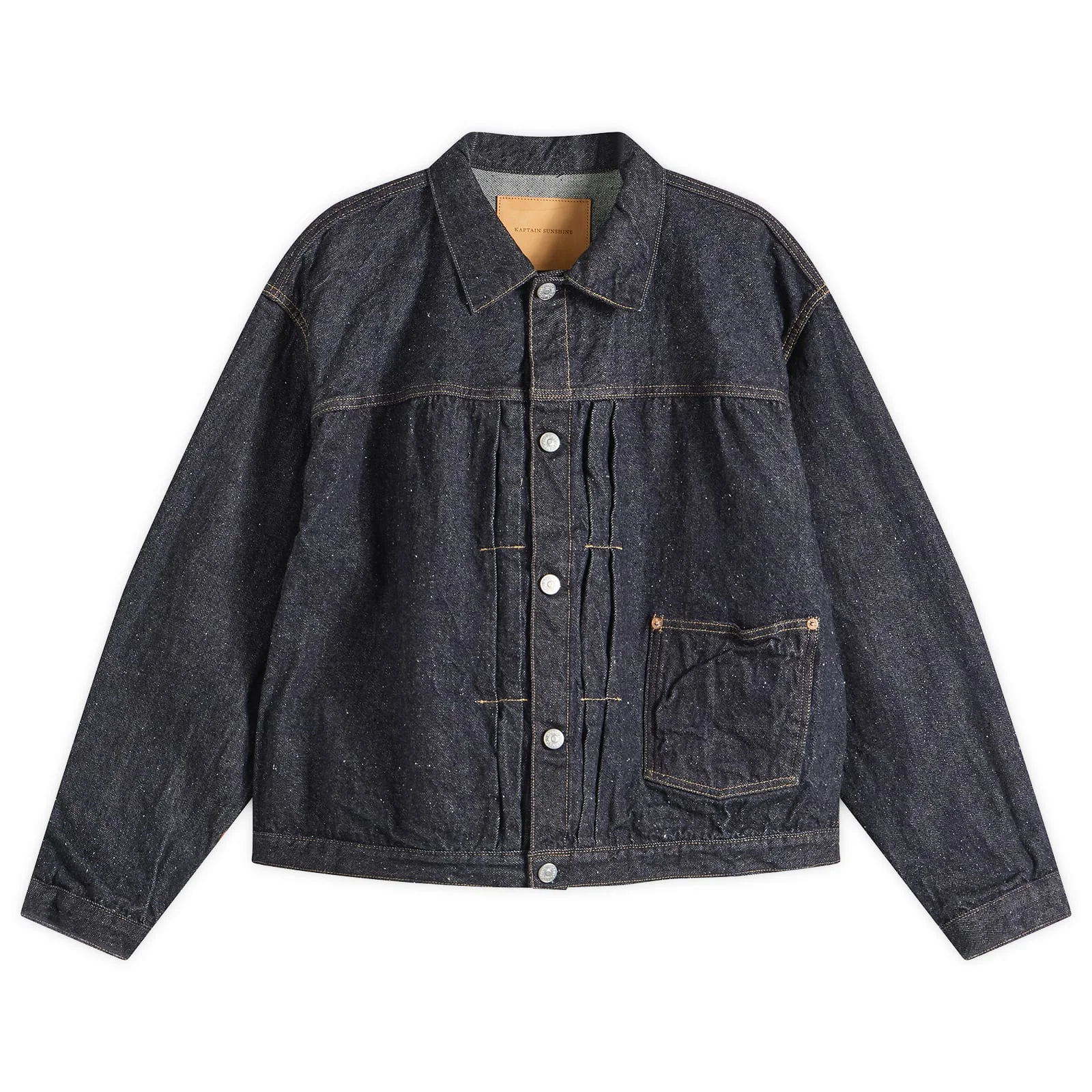 Kaptain Sunshine Denim Tracker Jacket - 1