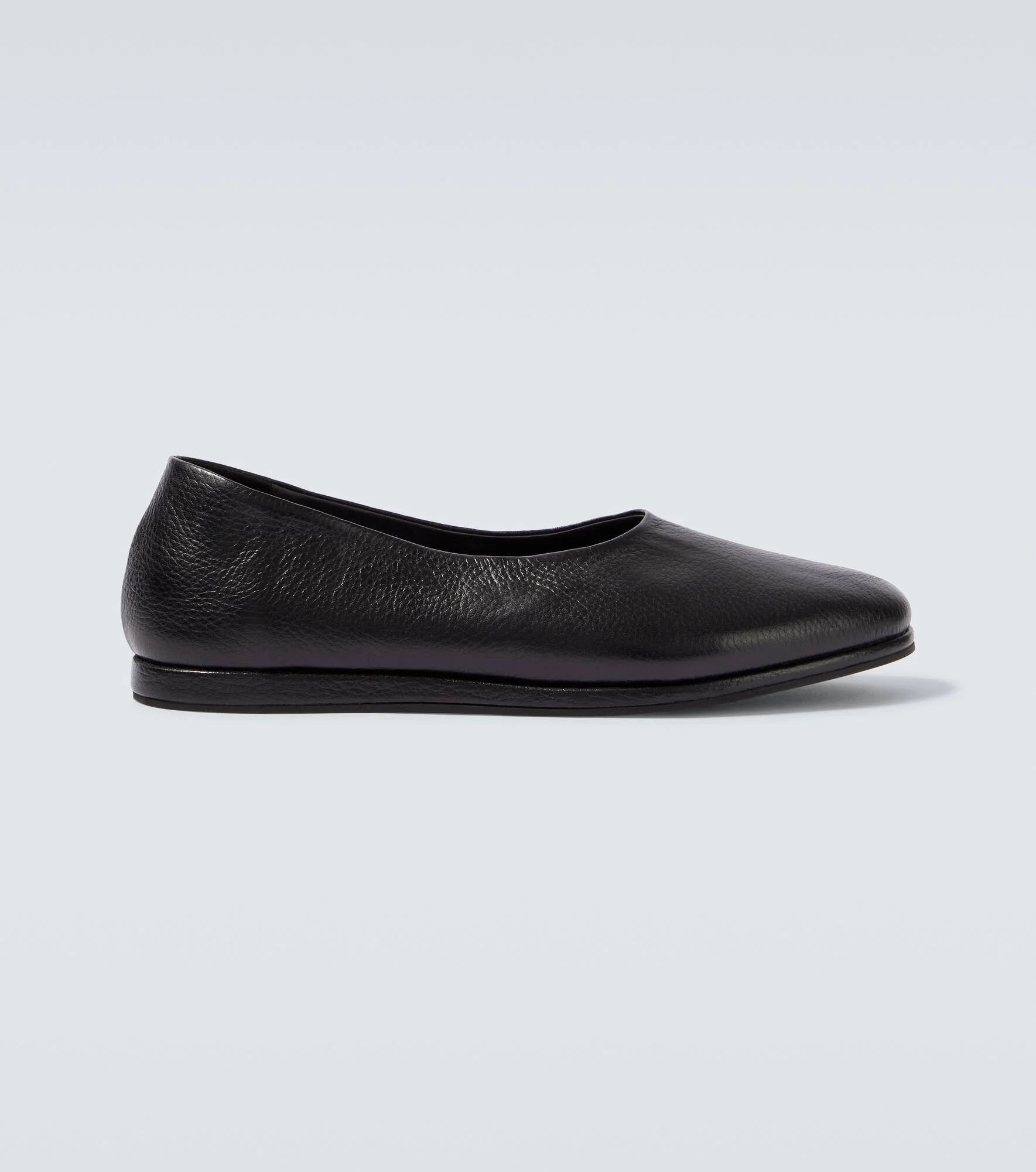 City leather slip-on shoes - 1