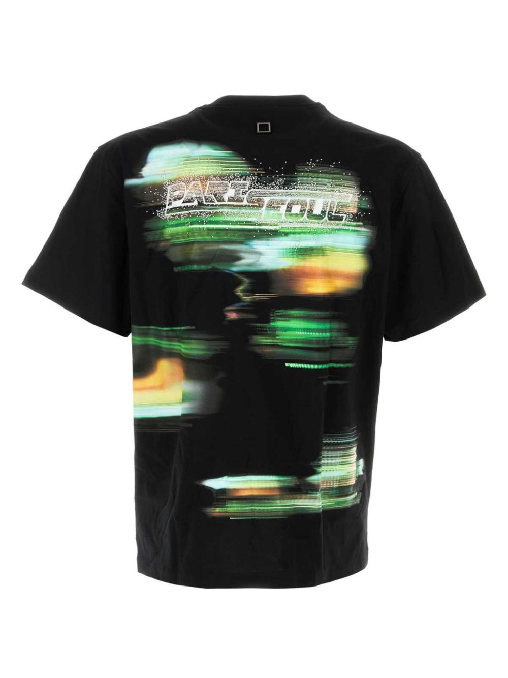 Black cotton t-shirt - 4
