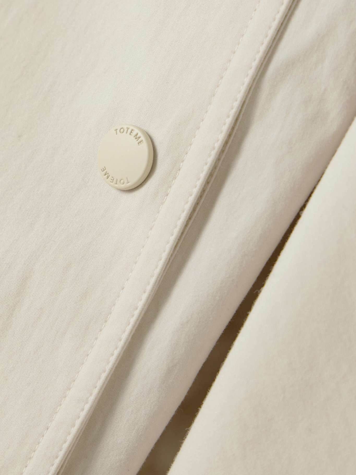 Organic cotton-blend jacket Cream - 5