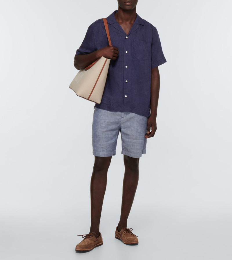 FRESCOBOL CARIOCA Felipe cotton and linen shorts outlook