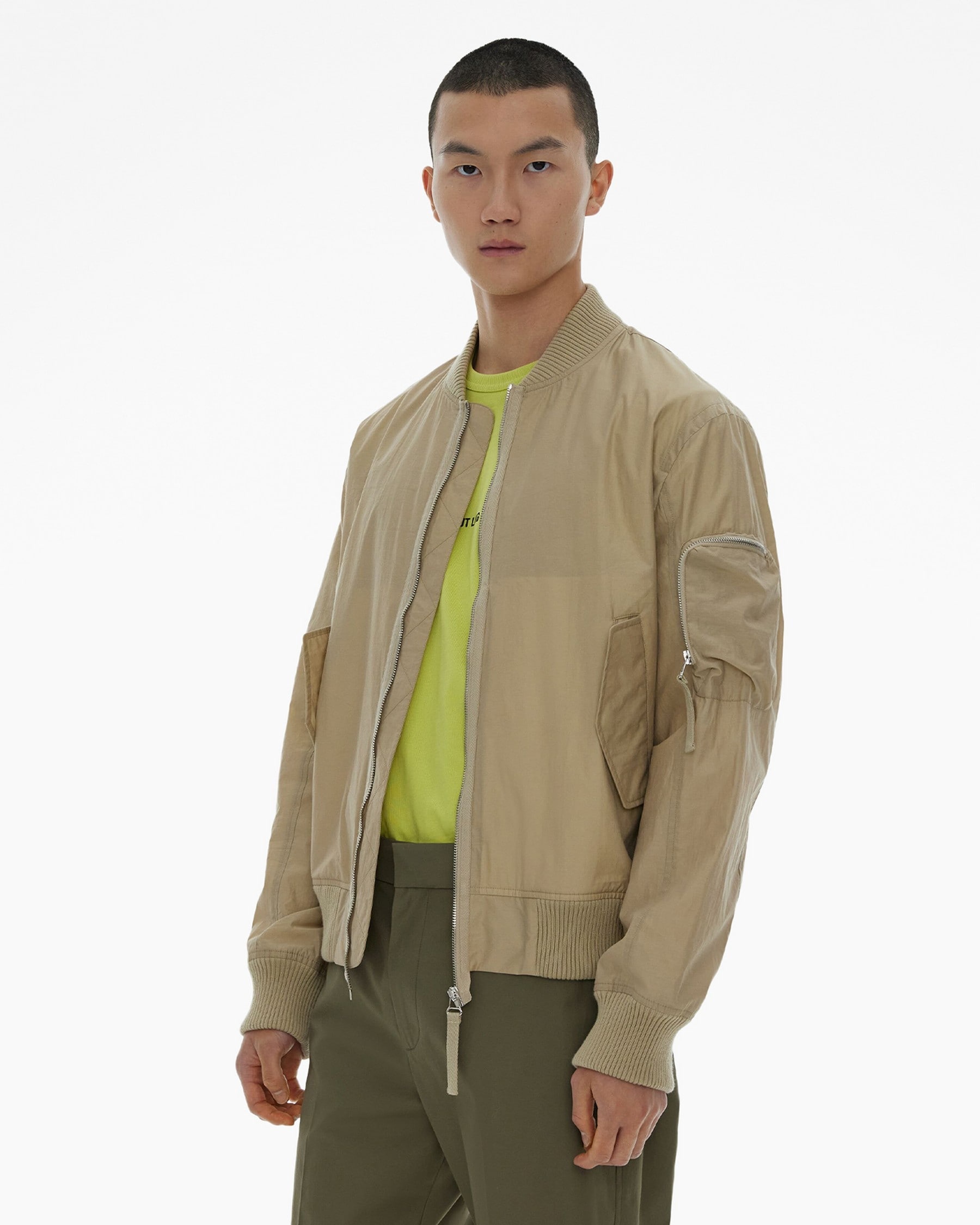 LOGO BOMBER JACKET - 5
