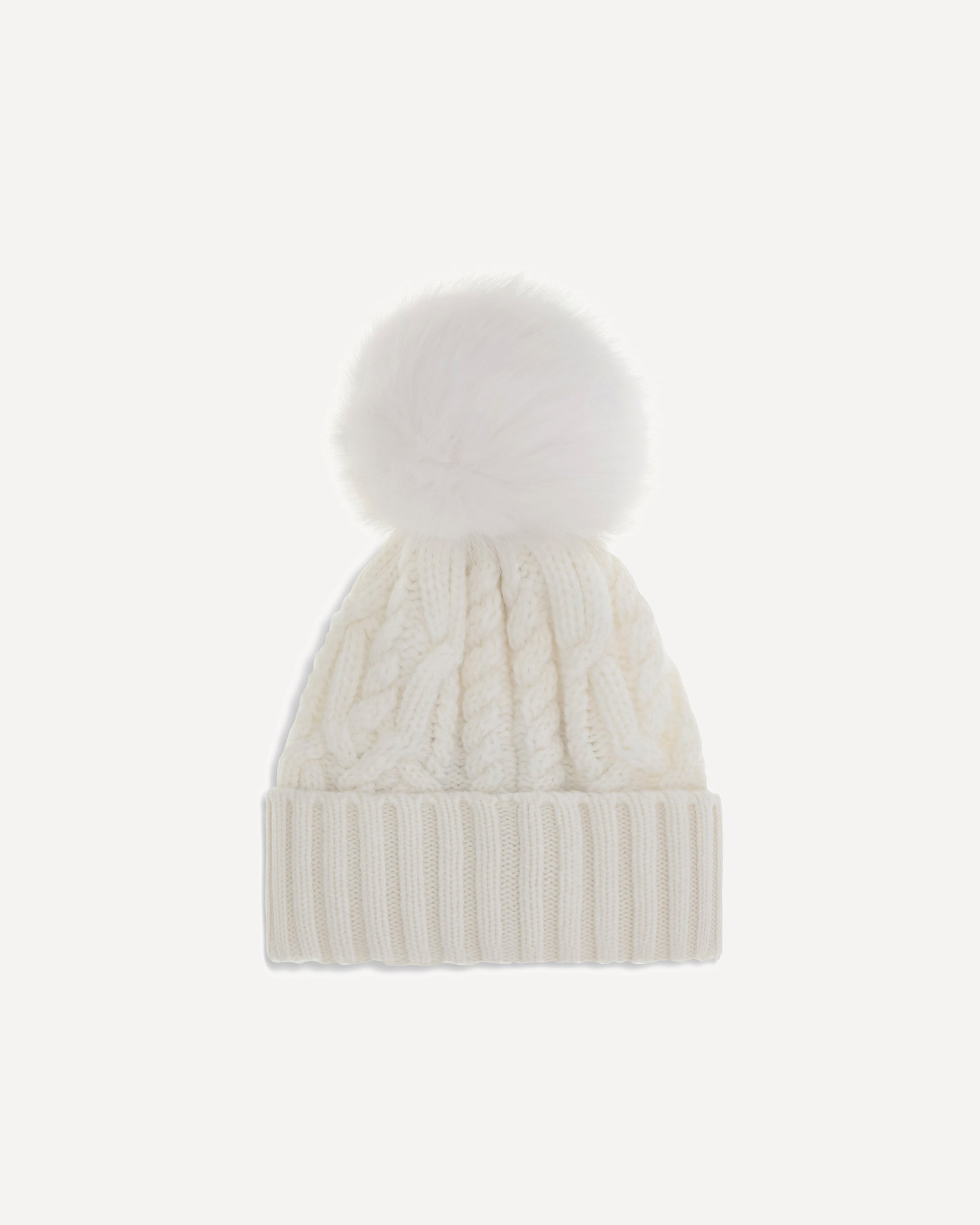 Cashmere blend Hat with pom-pon - 2