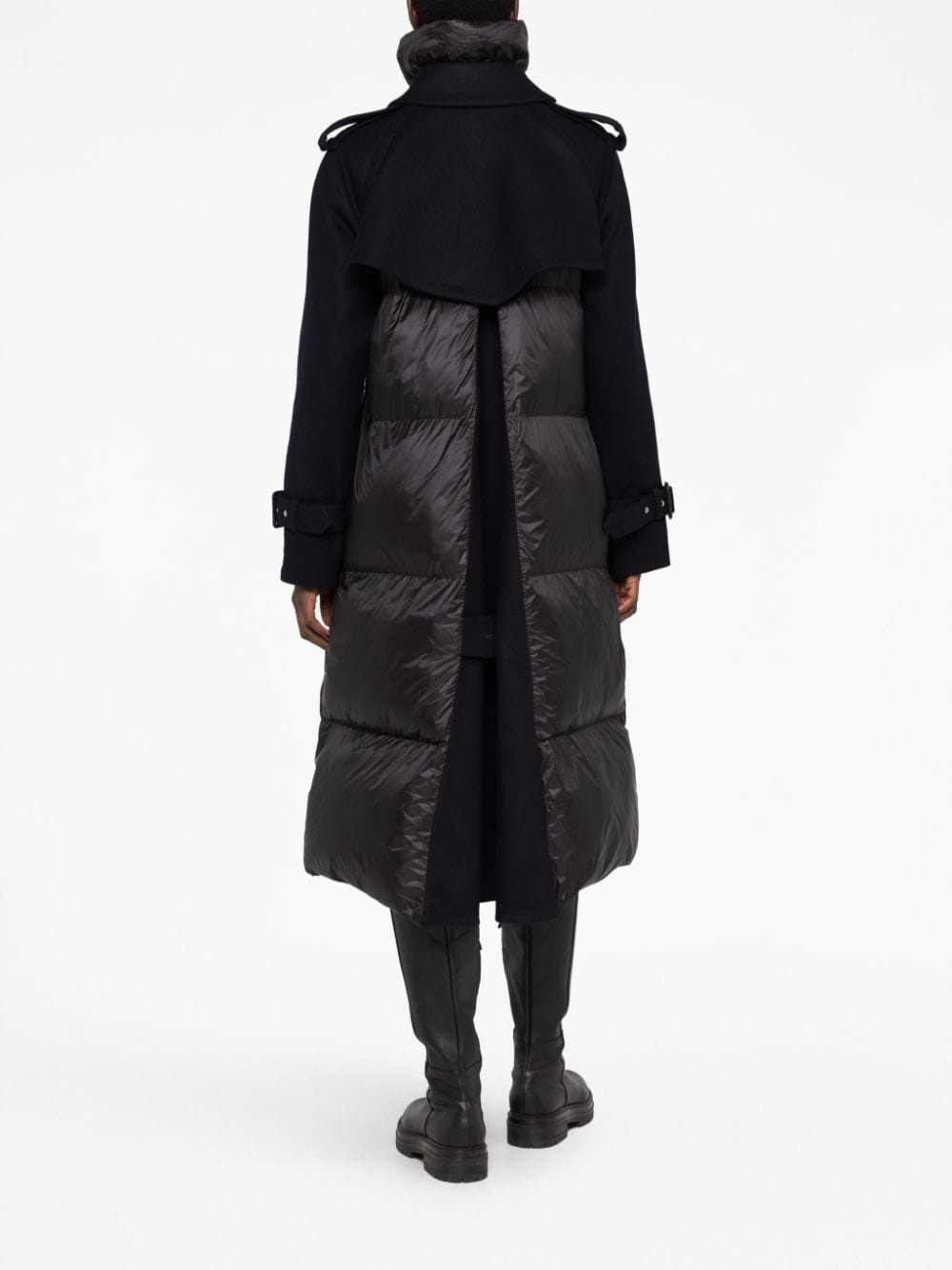 hybrid padded coat - 6
