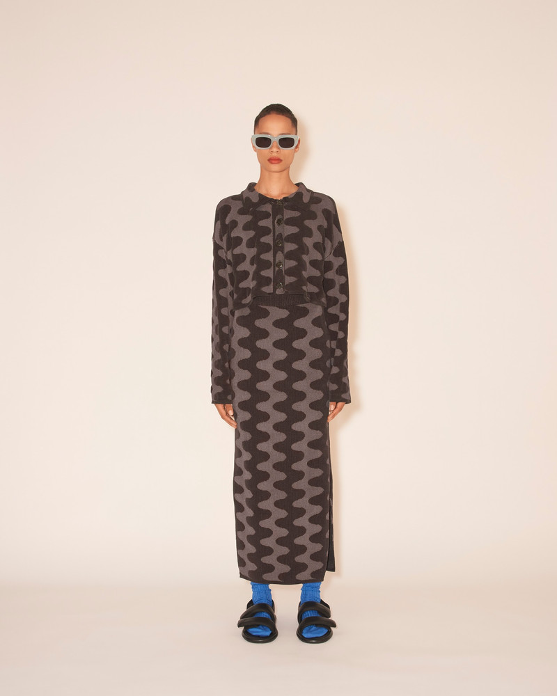 ZEFA - Cropped jacket - Charcoal 4