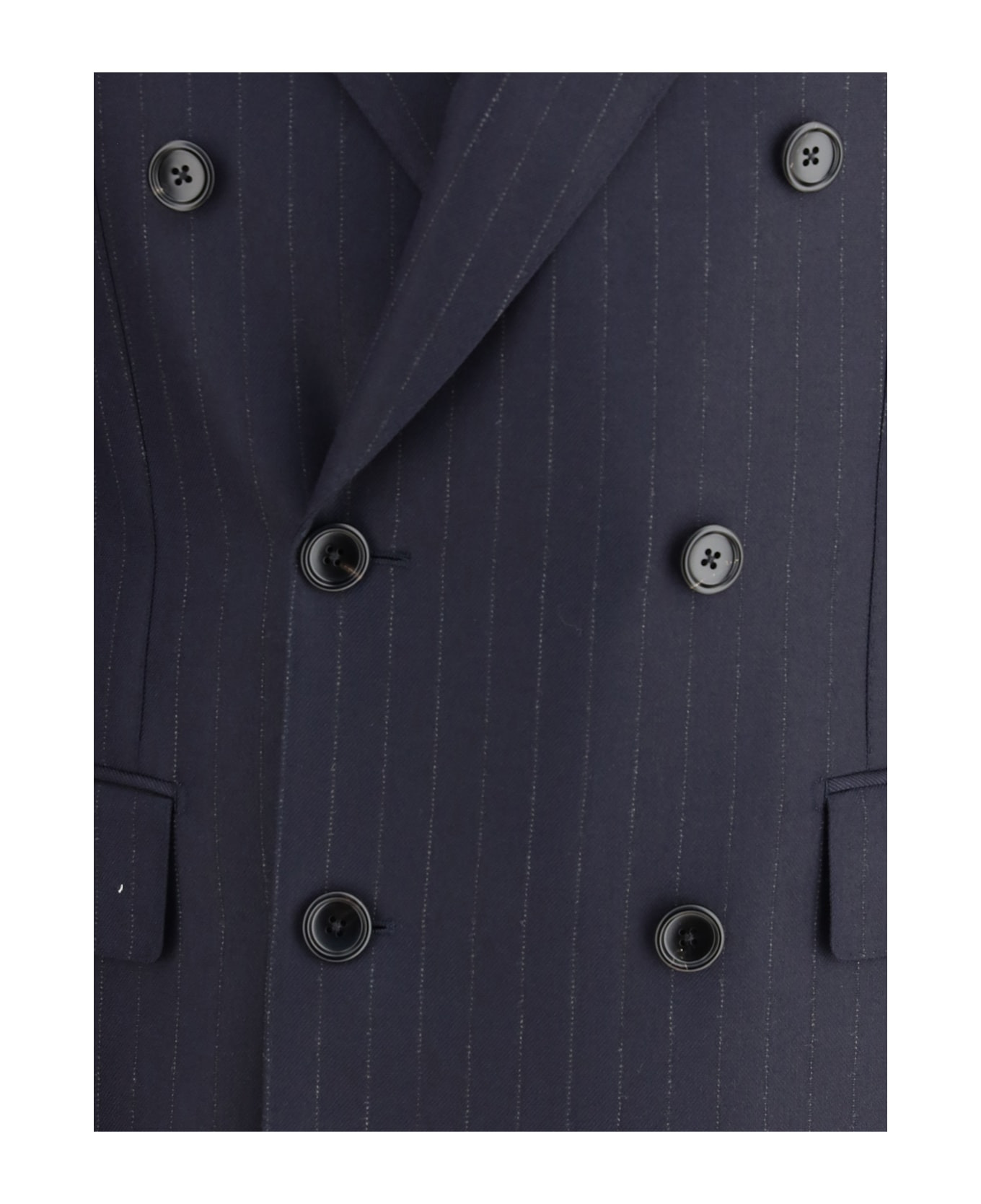 Pinstripe Blazer - 3