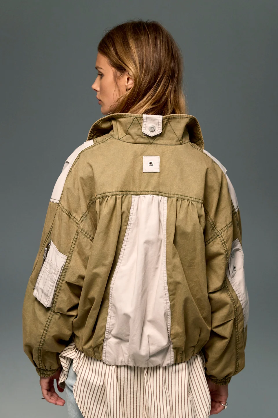 We The Free Canopy Funnel-Neck Bomber Jacket - 1