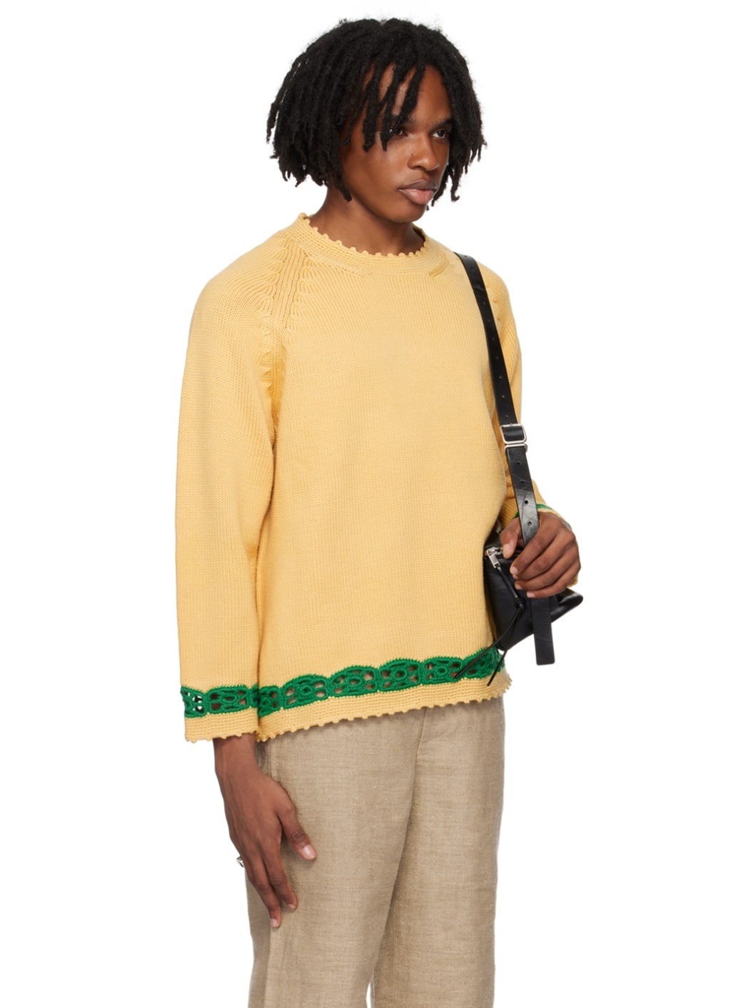 Yellow Daisy Garland Sweater - 2