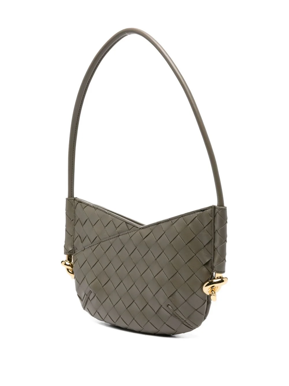 Bottega Veneta Women Solstice Baby Leather Shoulder Bag - 1