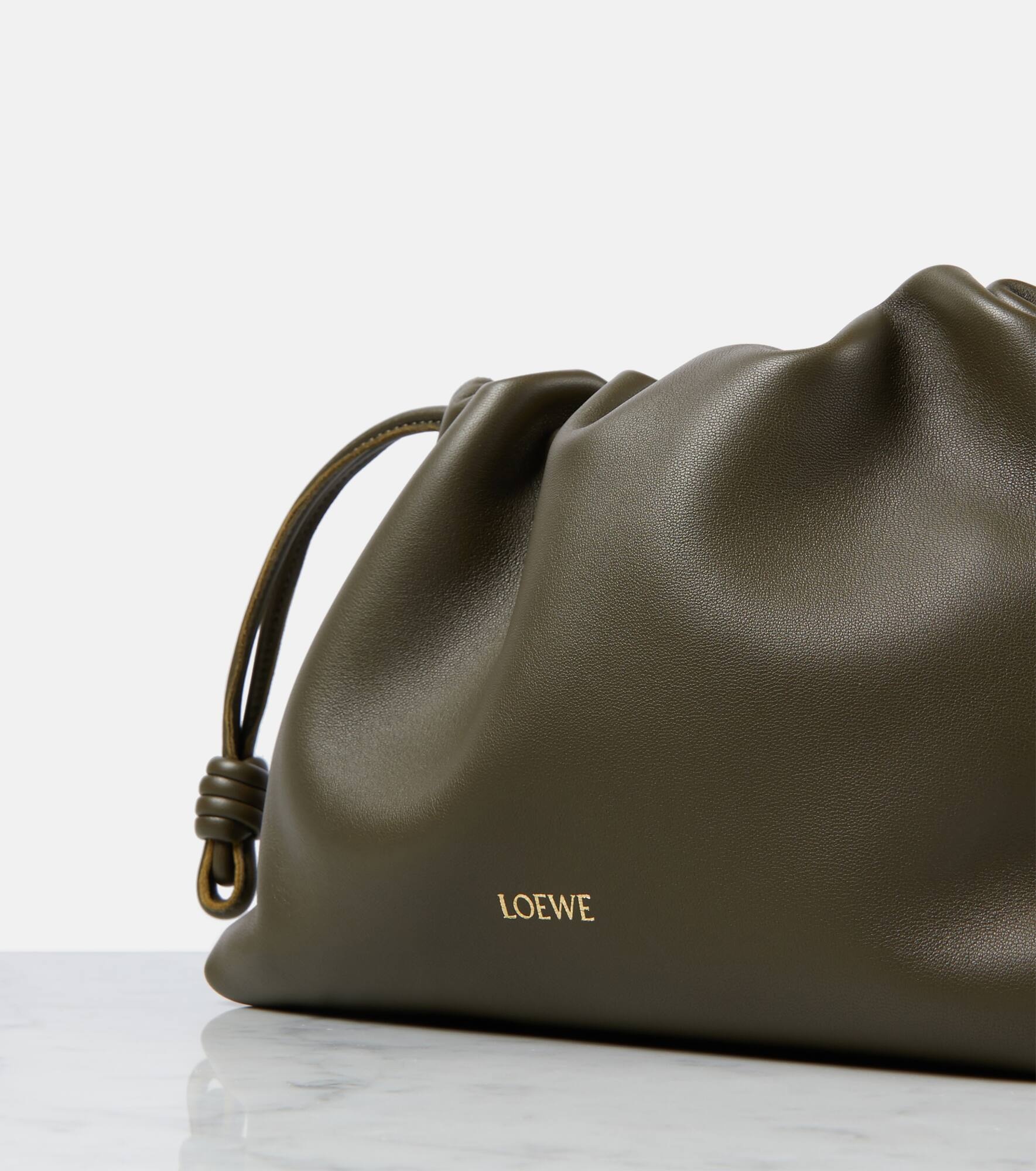 Flamenco leather shoulder bag - 7