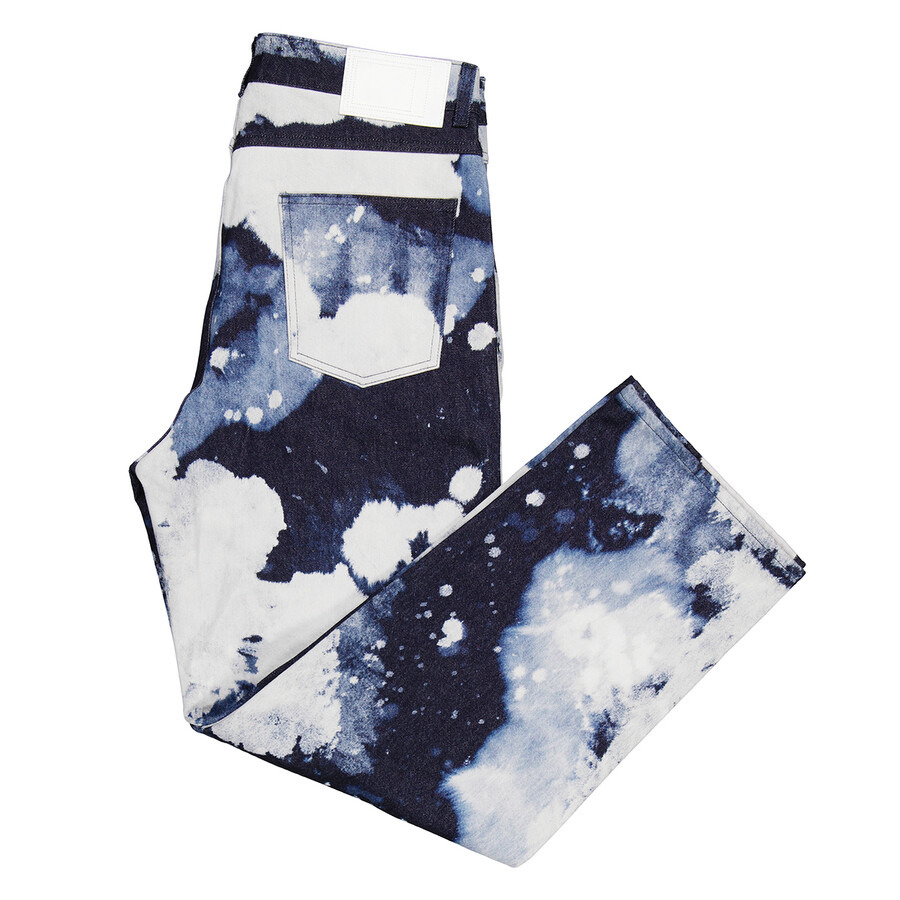 A Cold Wall Bleach Wash Wide-Leg Jeans - 7