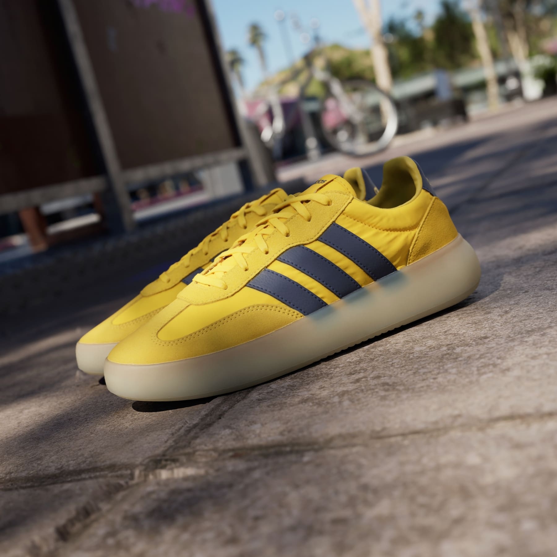 Adidas Barreda Decode Men\'s Size 9 Athletic Shoes Utility Yellow Navy Blue Shoes - Barreda Decode Shoes - Blue | adidas Oman main image 3
