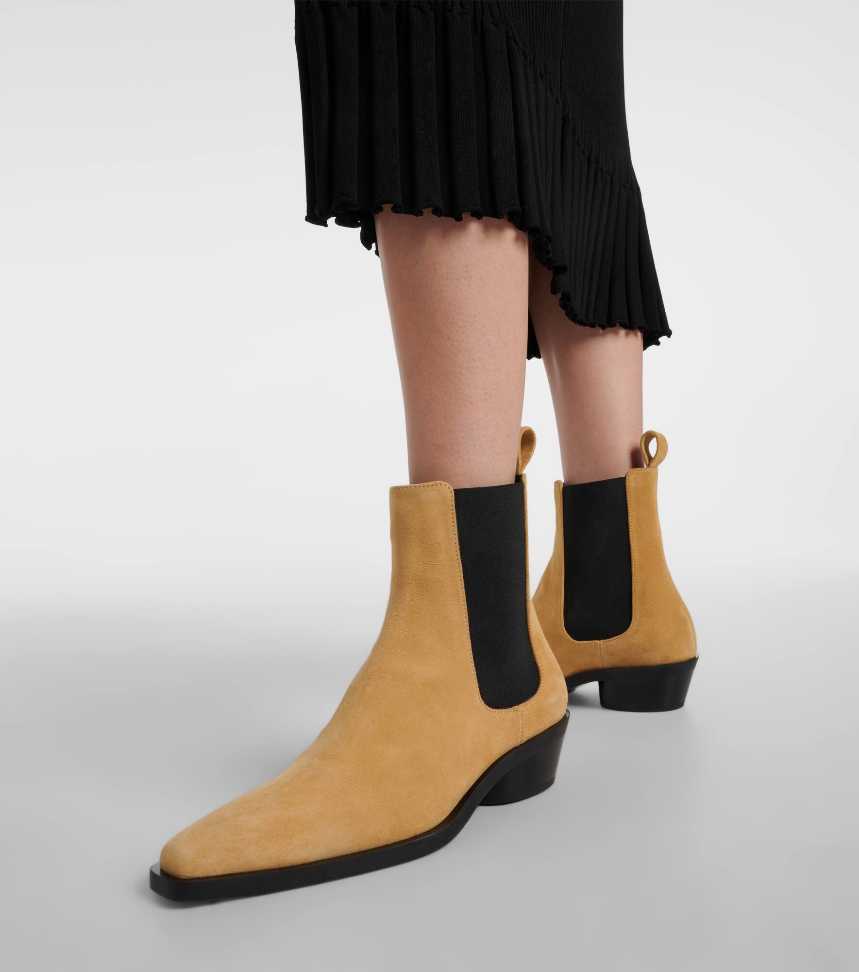 Bronco suede Chelsea boots - 4