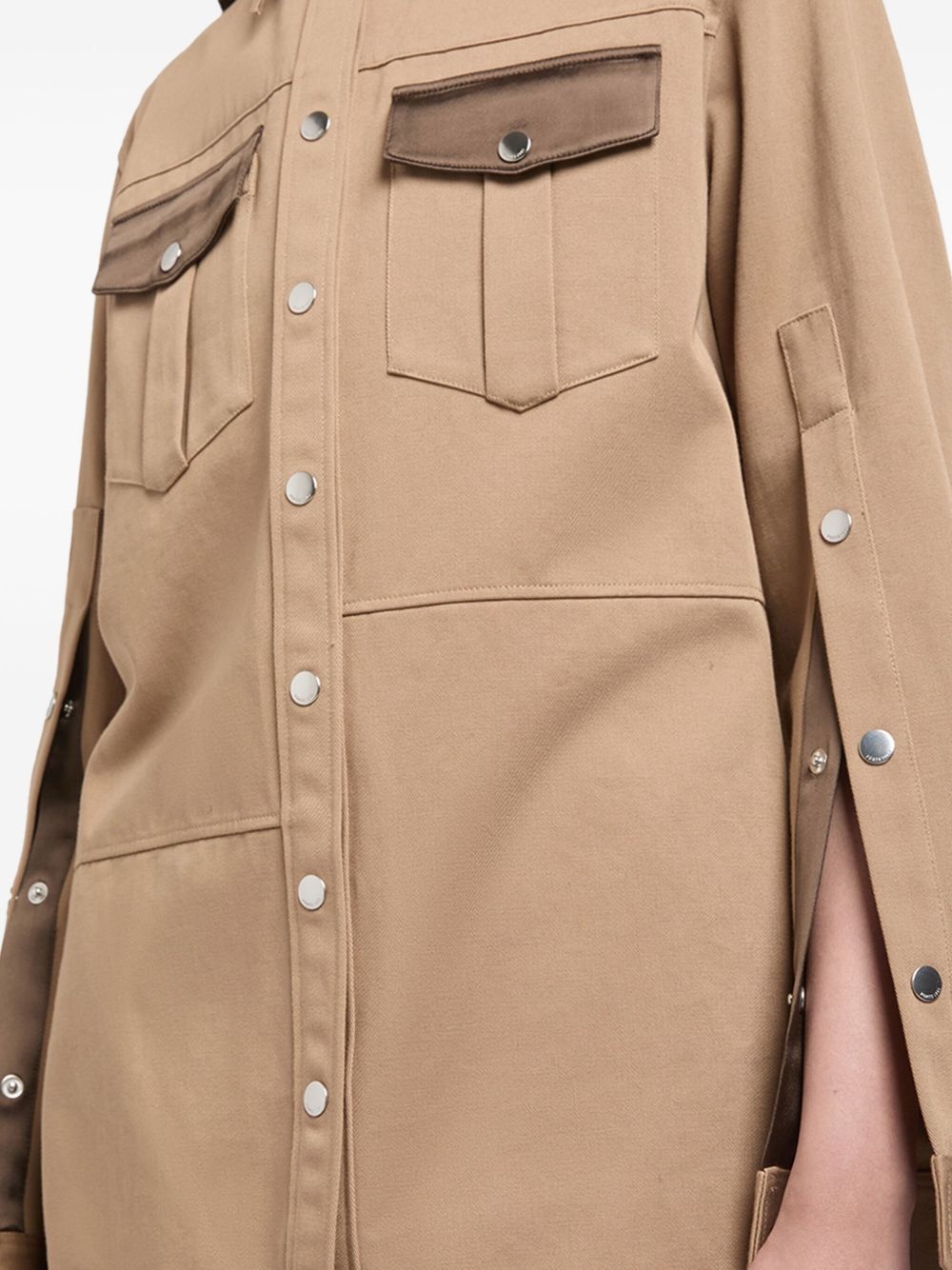 flap-pockets shirt - 4