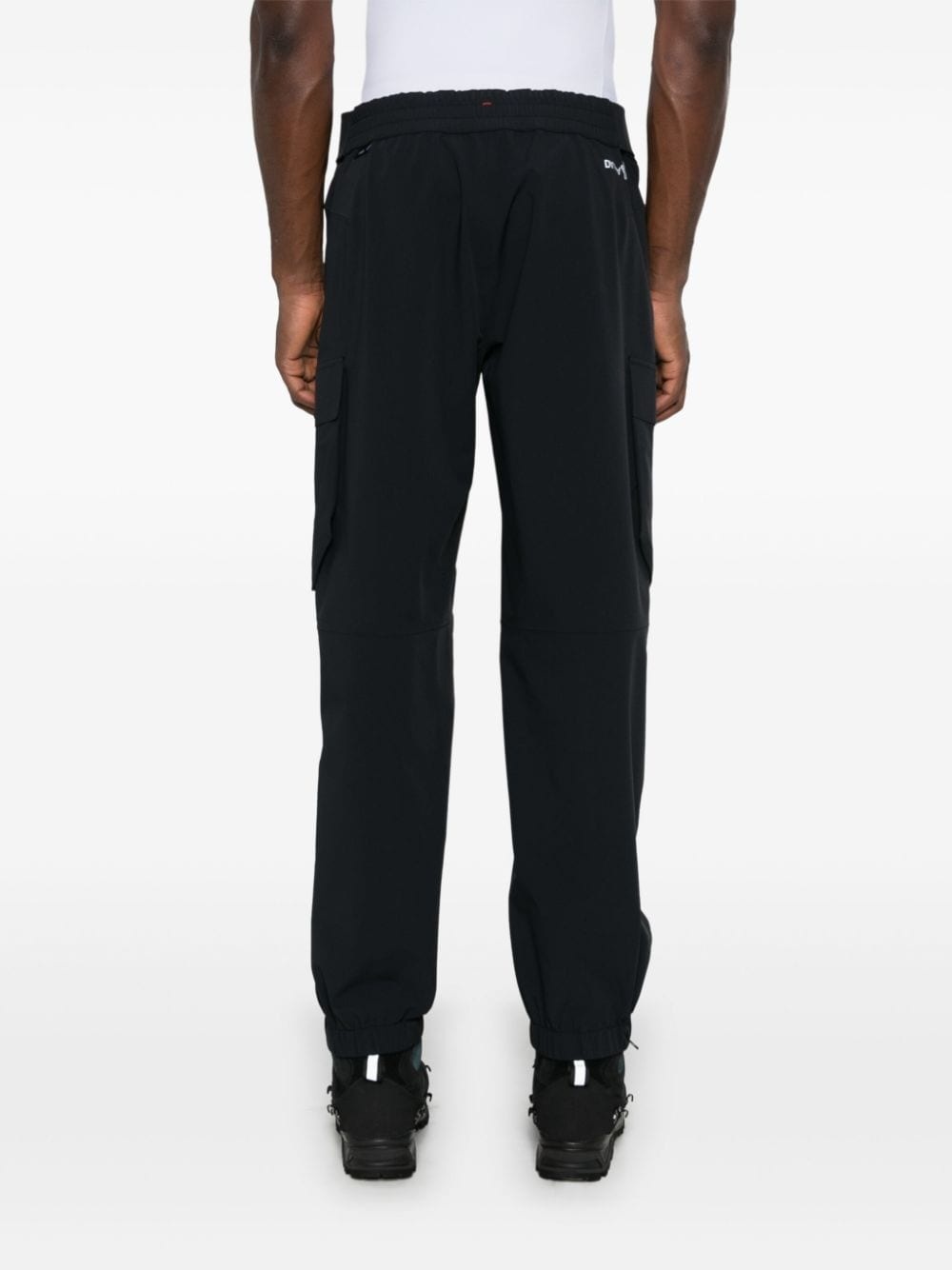 rubberised-logo track pants - 4
