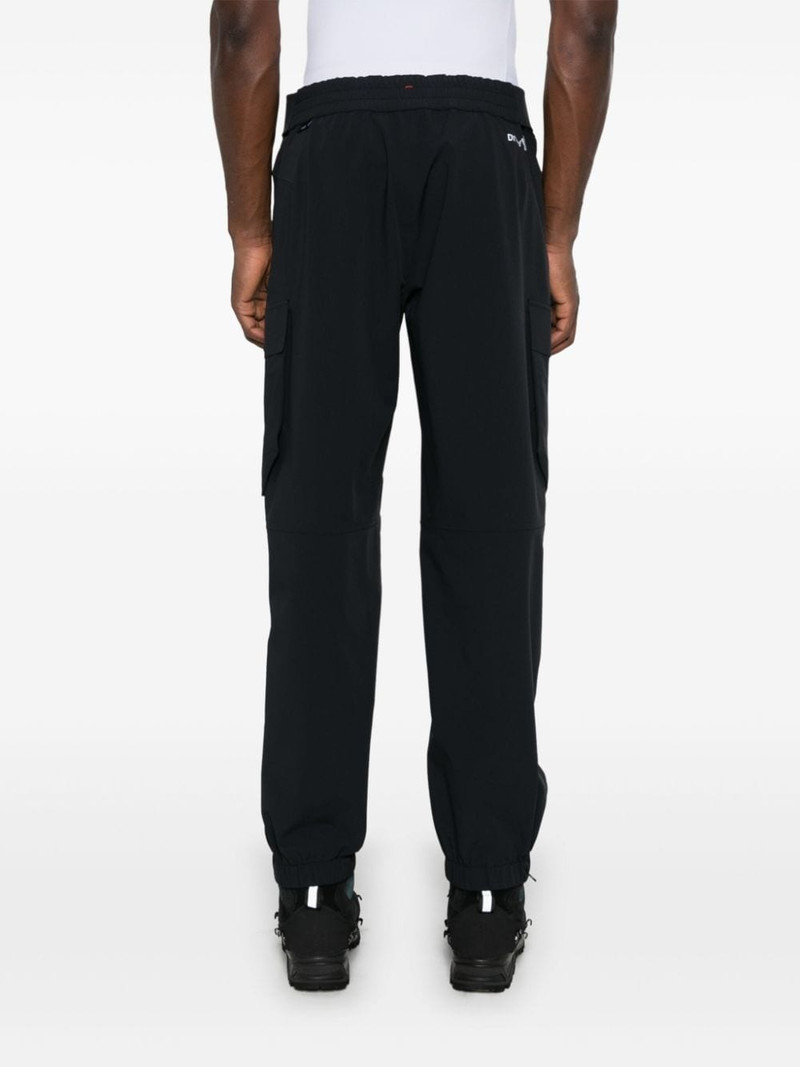 rubberised-logo track pants 4