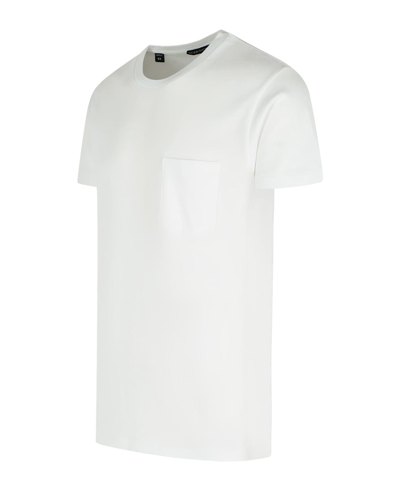 White Cotton T-shirts - 2