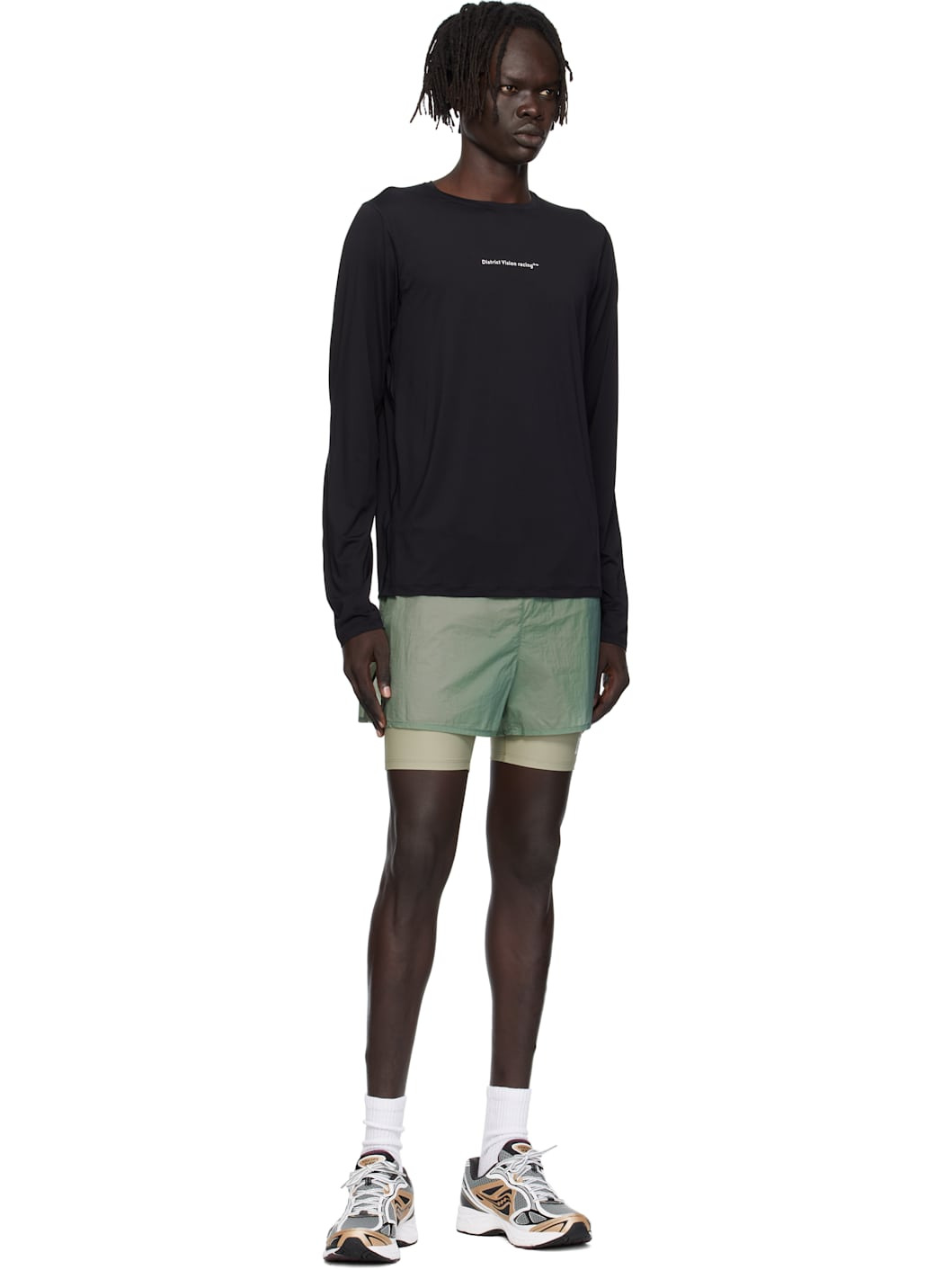 Black Ultralight Aloe Long Sleeve T-shirt - 4