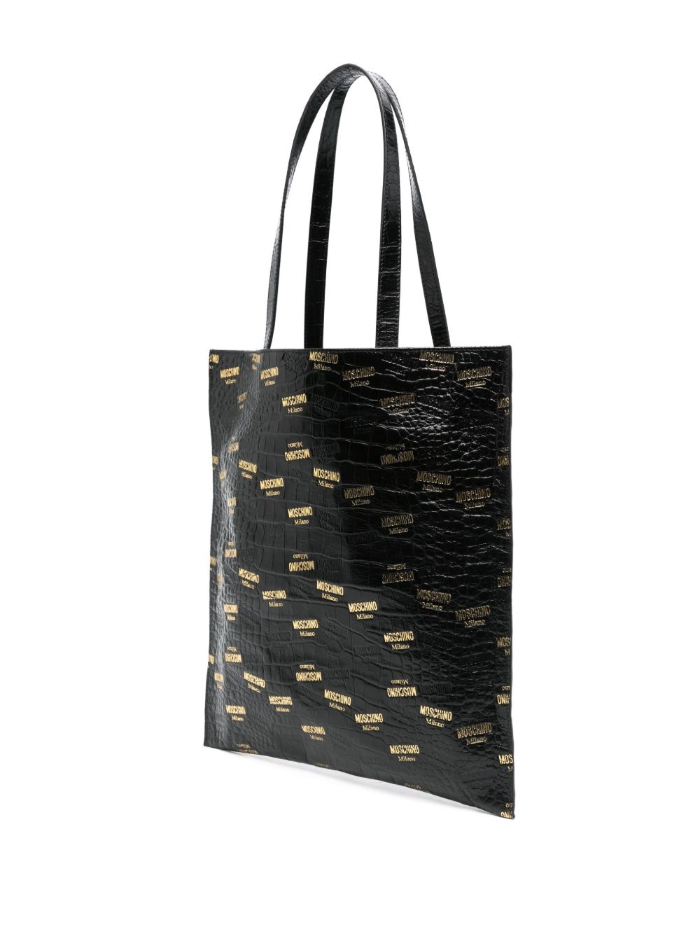 logo-print tote bag - 3