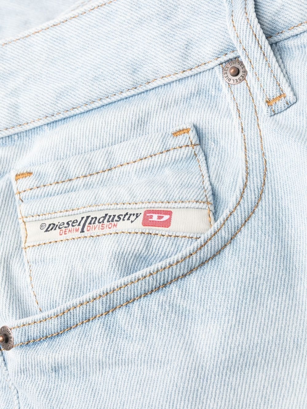 1999 cropped straight-leg jeans - 6
