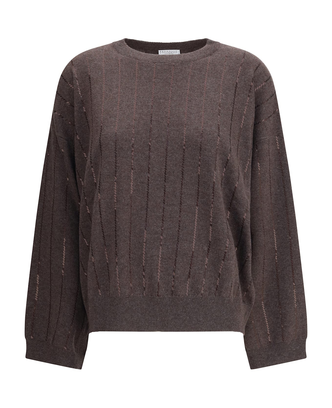 Sweater With Sequins - 1
