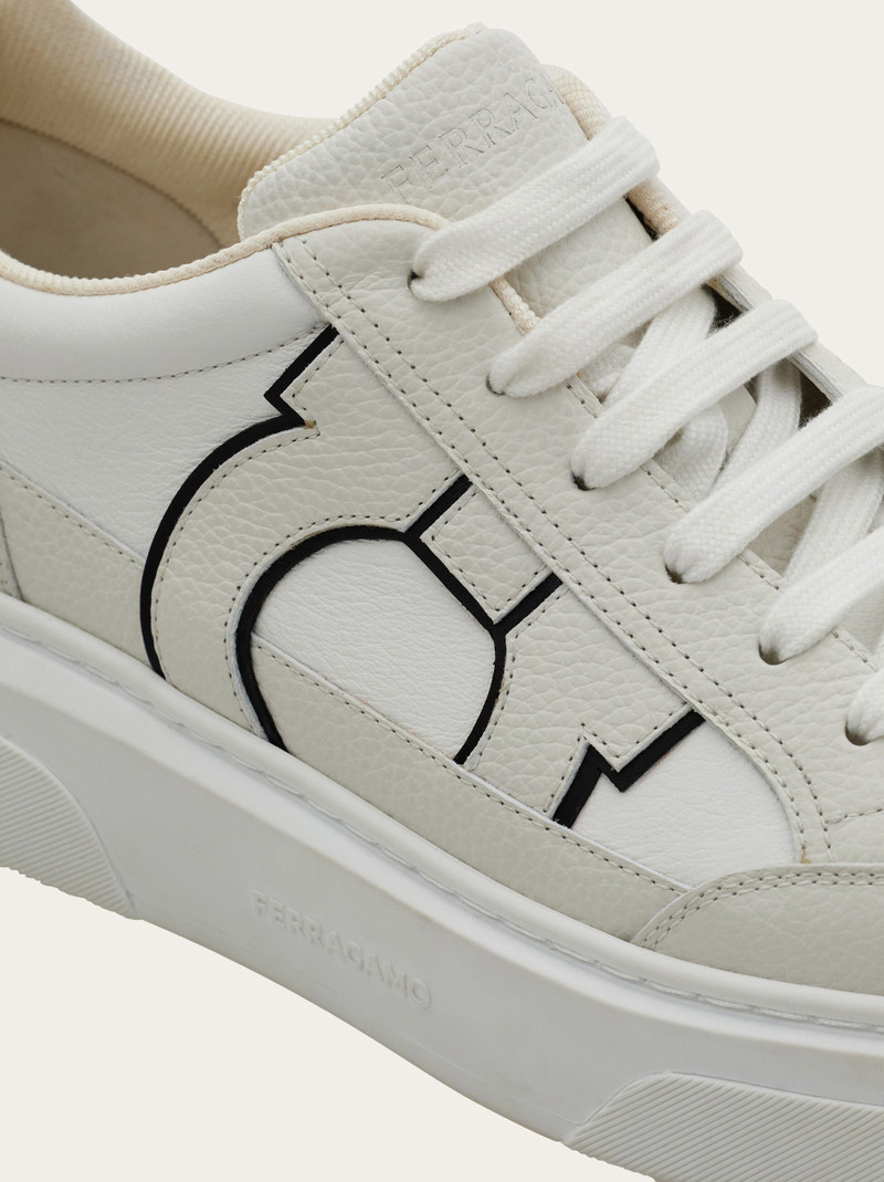 Gancini low-top sneaker 6