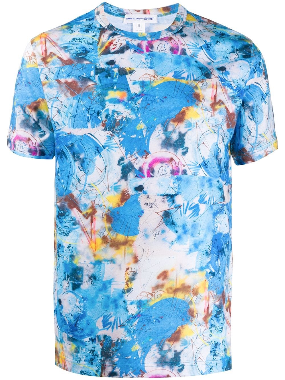 all-over print T-shirt - 1