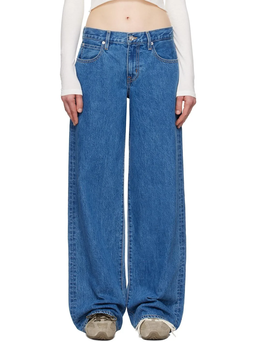 Blue Mica Jeans - 1