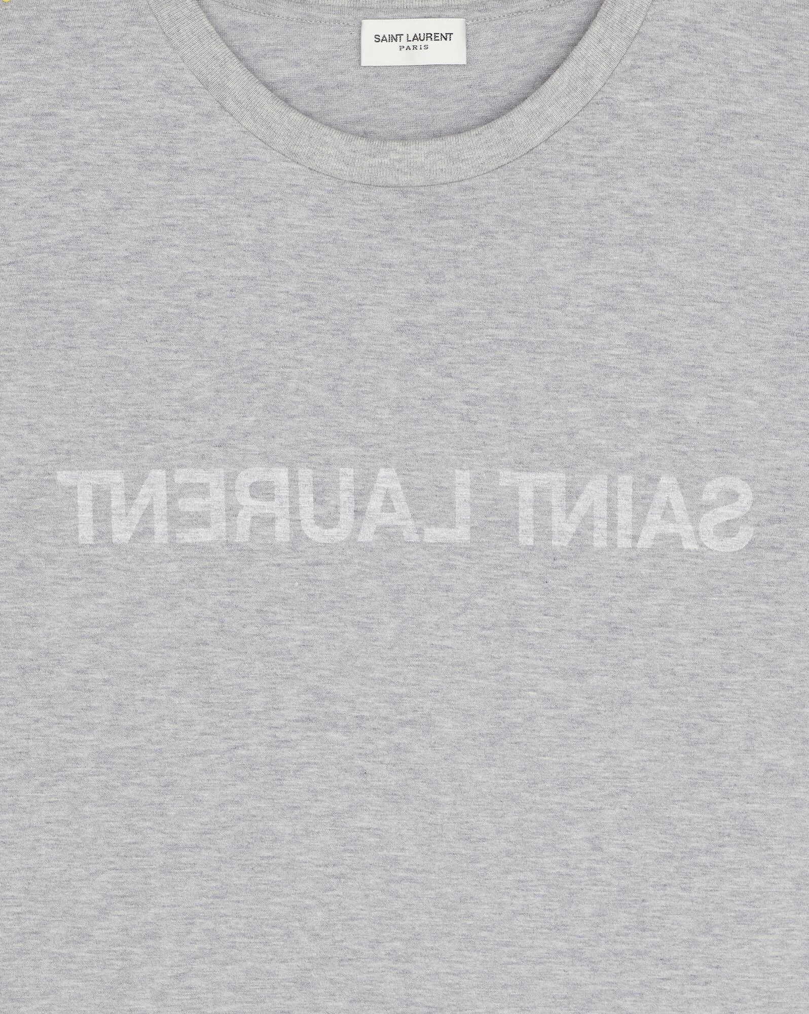 SAINT LAURENT saint laurent reverse t-shirt | ysl | REVERSIBLE