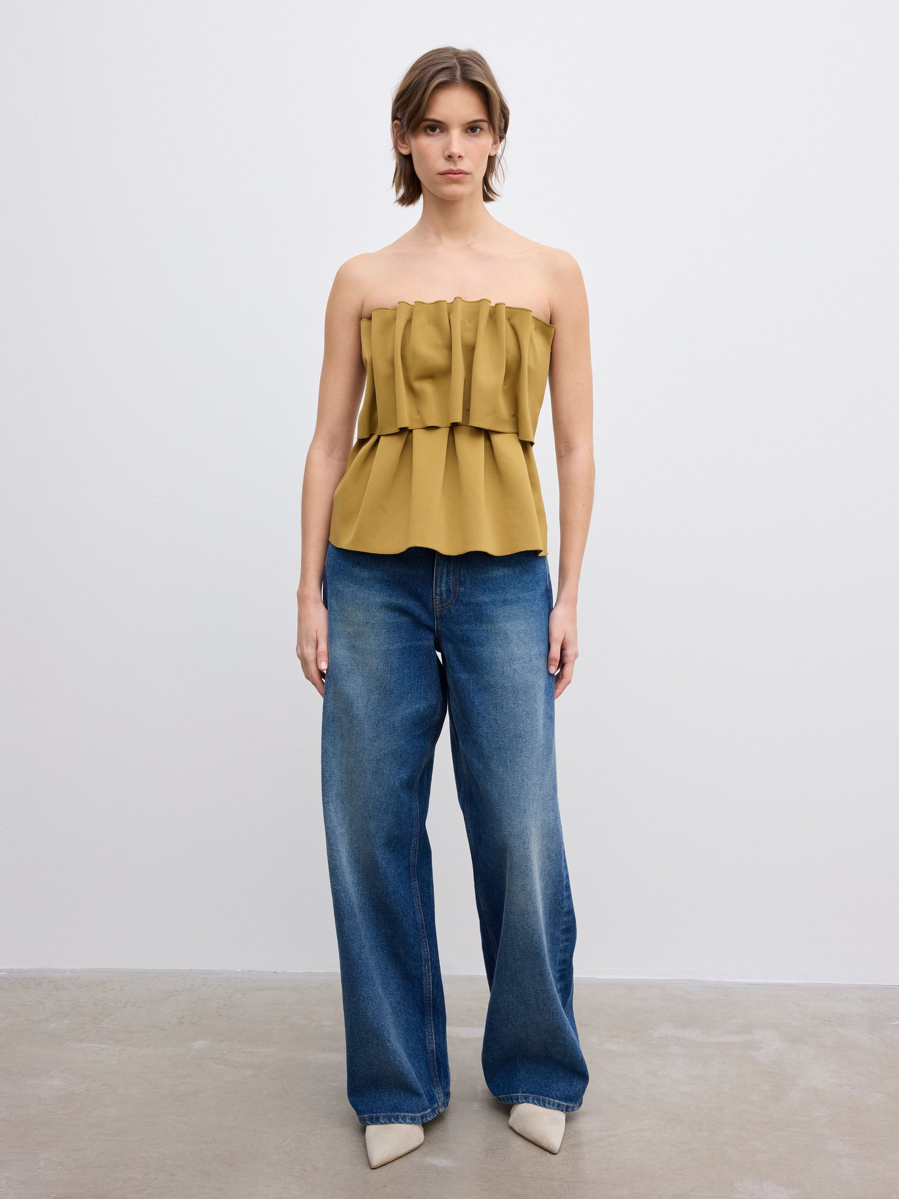 Sculpted tube top - 3