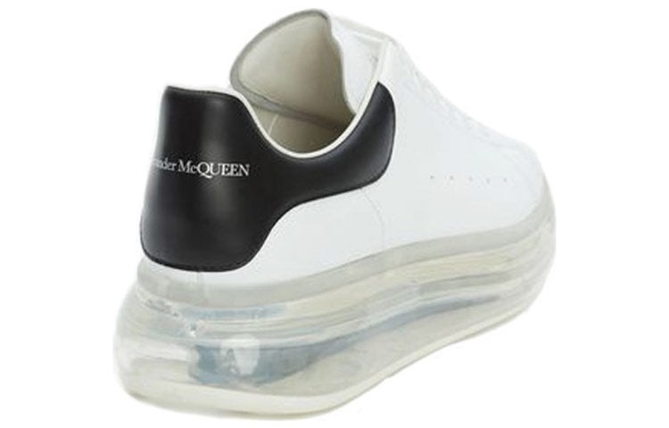 Alexander McQueen Oversized Transparent Sole Sneaker 'White' 604232WHX989061 - 4