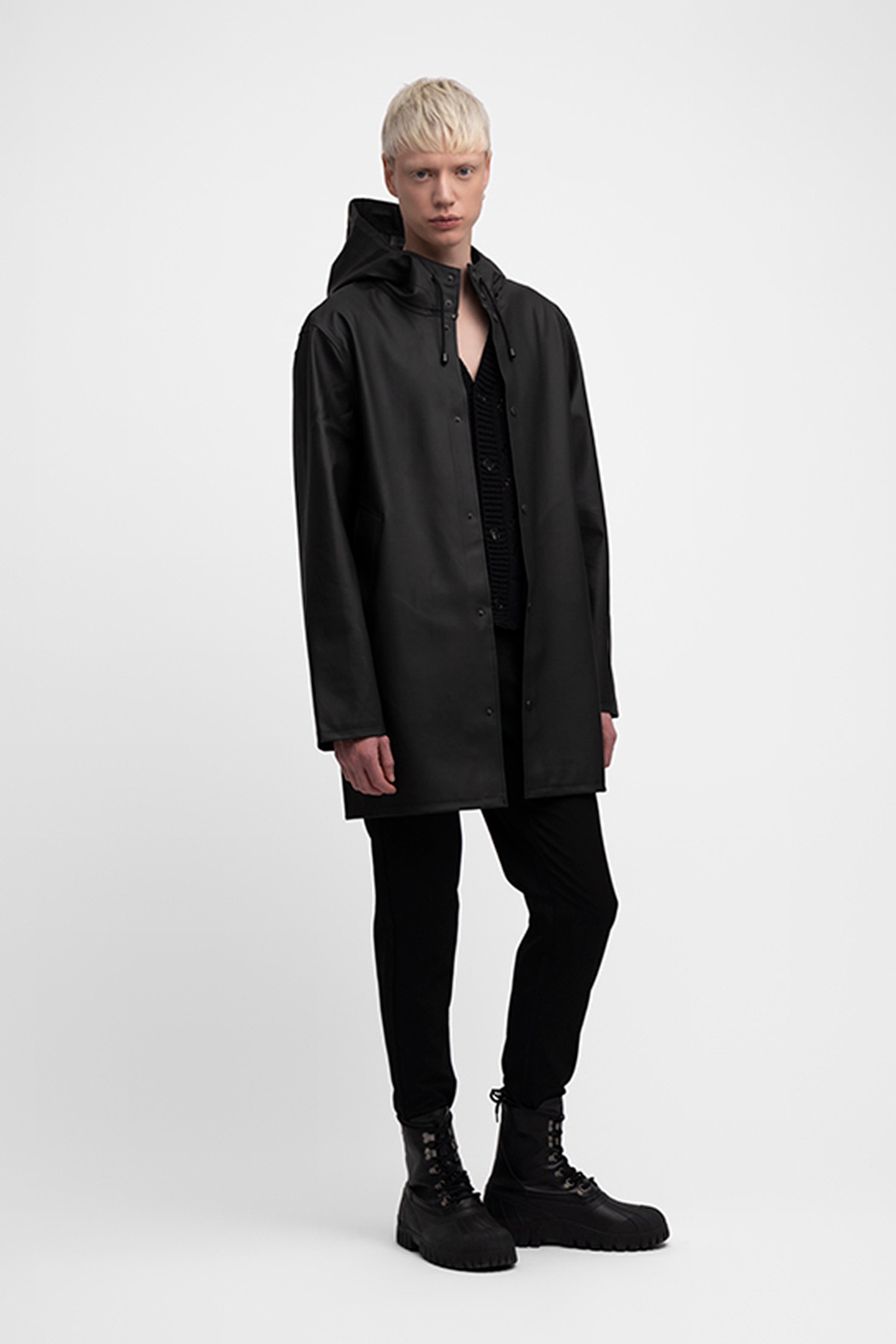 Stockholm Raincoat Black - 2