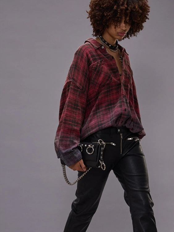 DROP NECK WORKSHIRT - 4