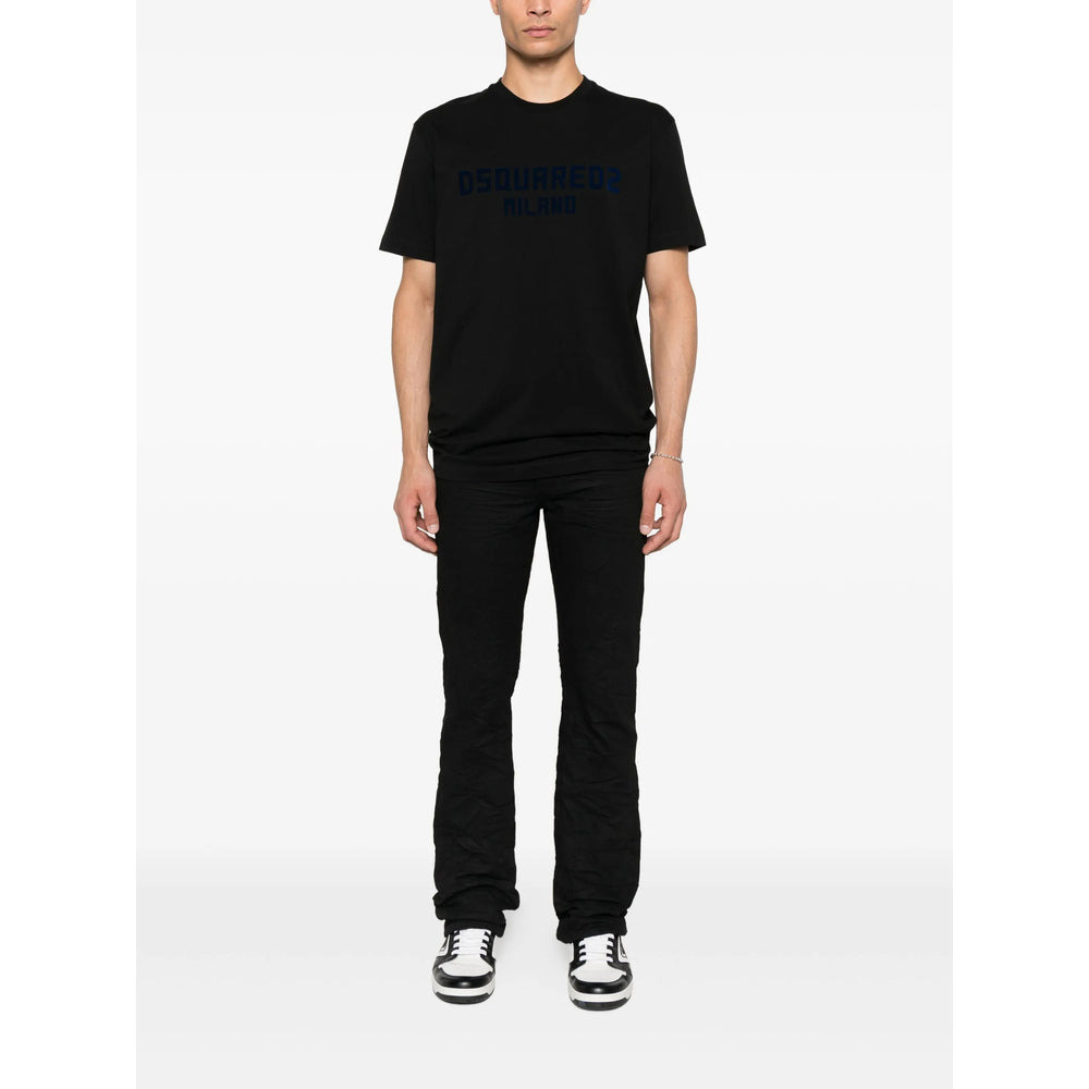 Dsquared2 Black T-Shirts & Vests - T-Shirts Men - 2