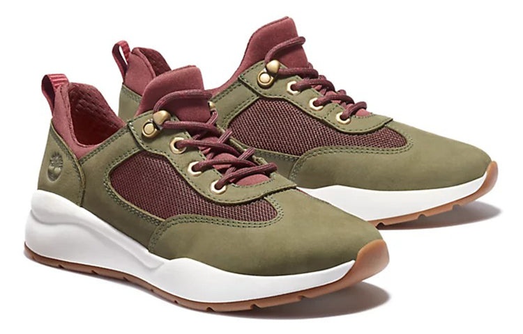(WMNS) Timberland Boroughs Low-top Sneakers 'Olive Green' A2CMNA58 - 3